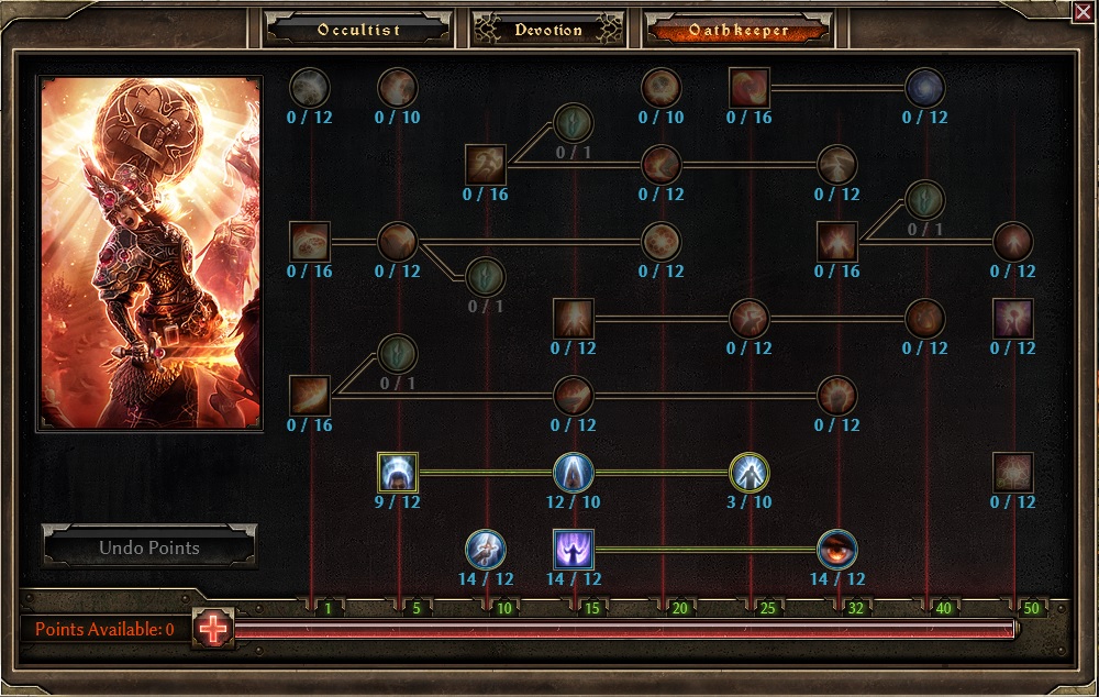 Les sorts Oathkeeper Sentinel