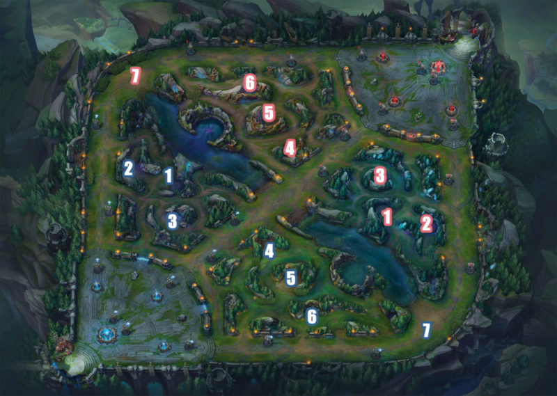 Map jungle Karma