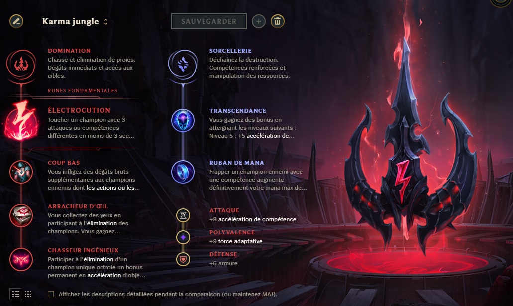 Runes Karma Jungle S11