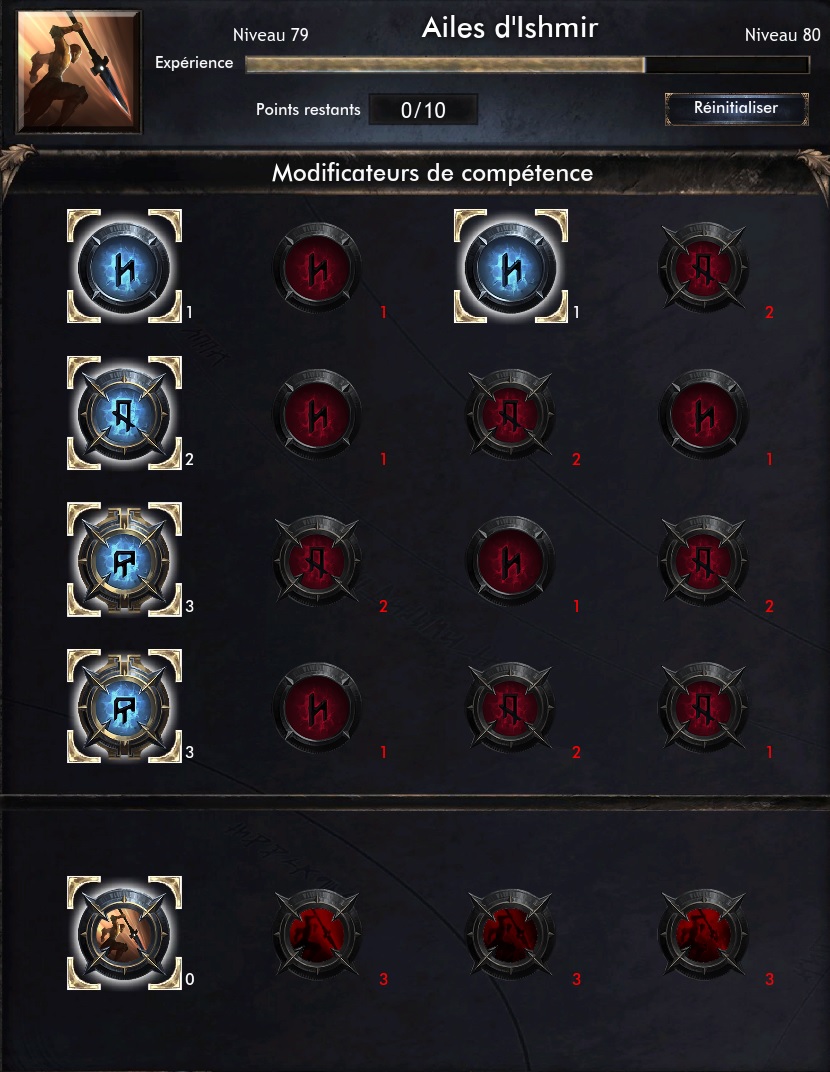 Ailes d'Ishmir build talon shot Wolcen Dm Gaming Bloodtrail 1.1.0