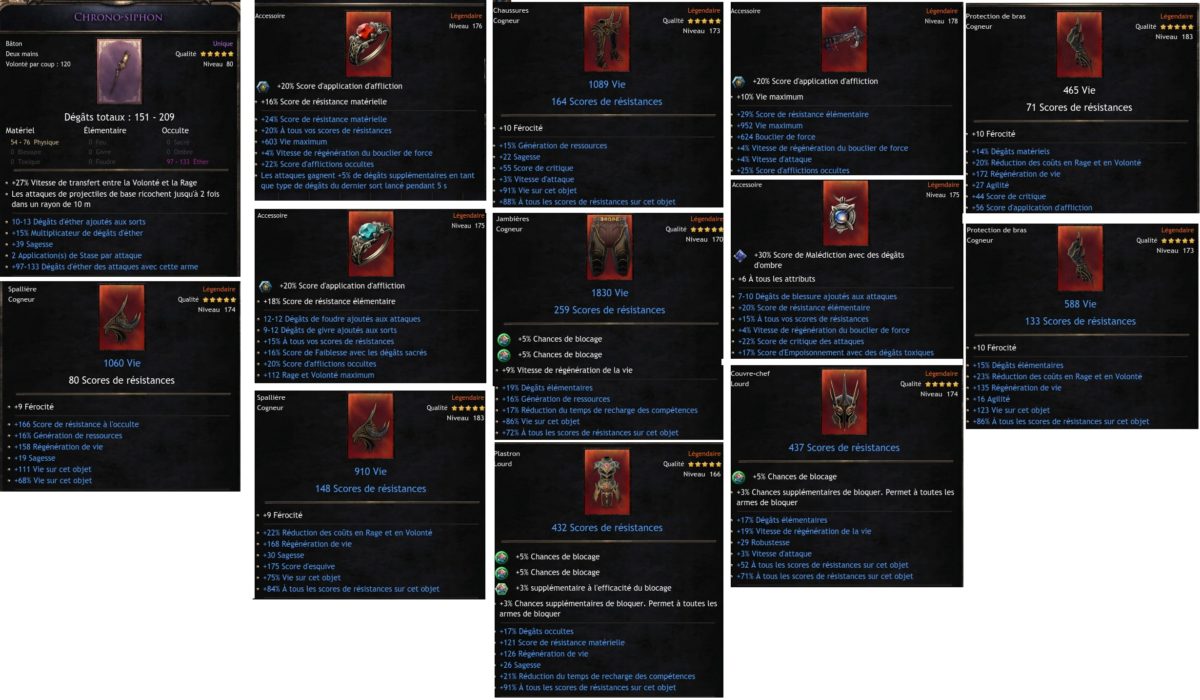 Equipement support wolcen Dm Gaming