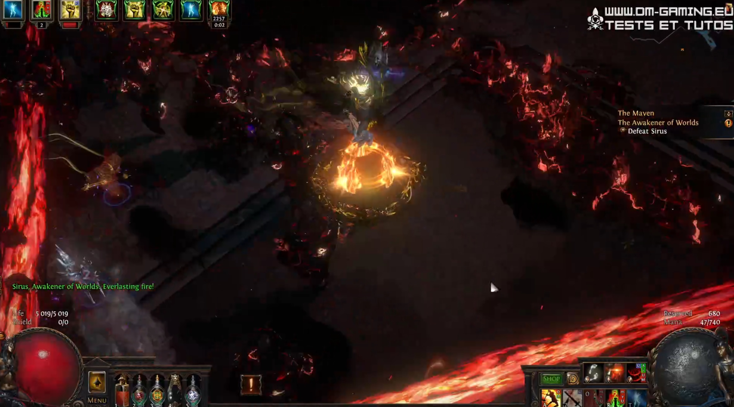 Feel the thrill of the void Sirus