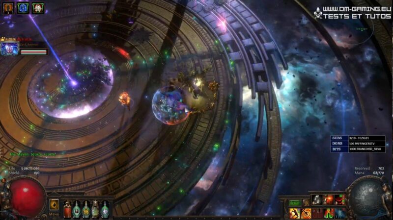 La zone verte du memory game Maven