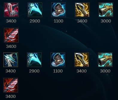 Graves jungle S11 objets gros canon League of legends