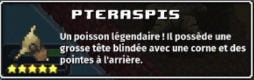 Pteraspis, l'un des trois poissons légendaire rogue heroes dm gaming