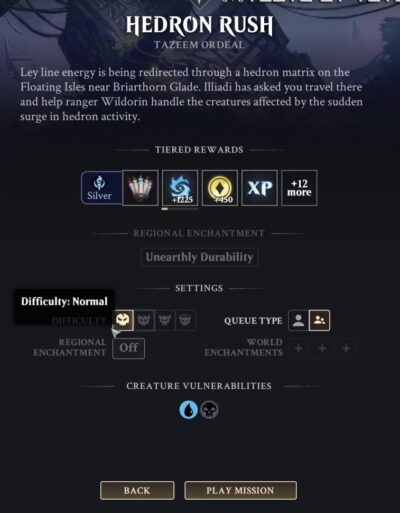 les donjons de magic legends