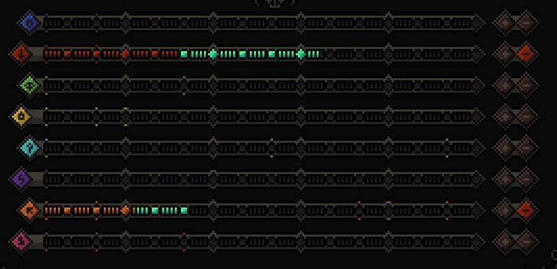 attributs passifs Build Chasseresse Colère X Speed Farm The Slormancer