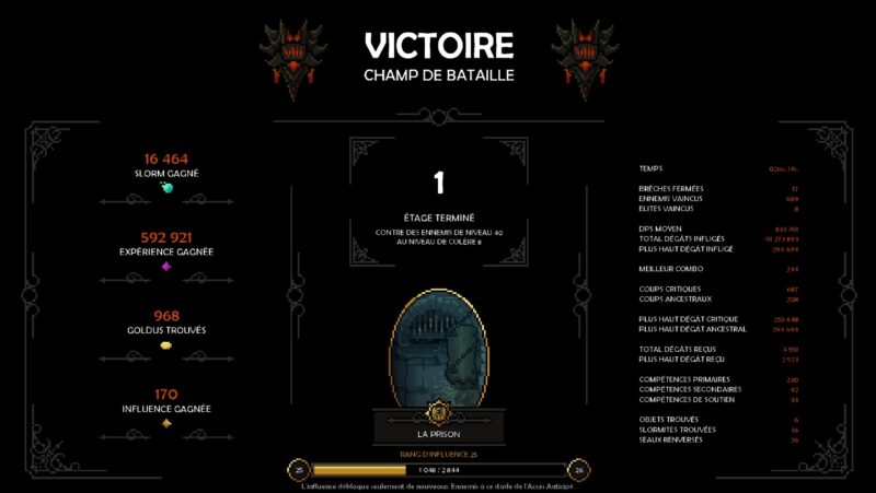 colere VIII Build Mage Orbe du Maitre Colère X The Slormancer