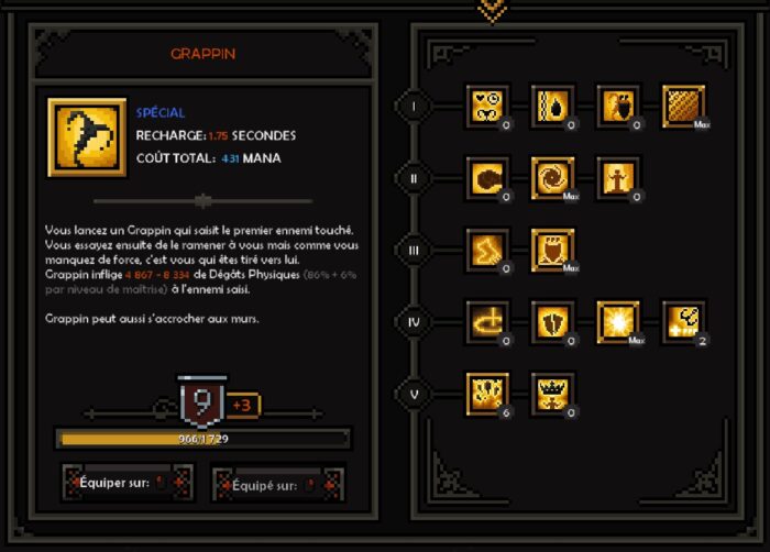 grappin puissant chevalier build the slormancer dm gaming