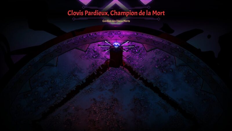 Boss final Curse of the Dead Gods Clovis Pardieux