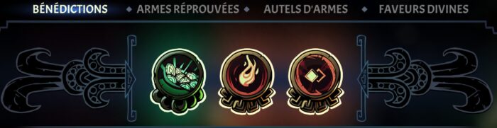 benedictions pour commencer Curse of the dead gods