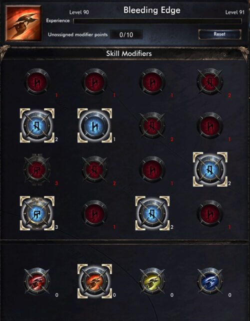 bleeding edge Warrior Mage Hybrid Wolcen 187