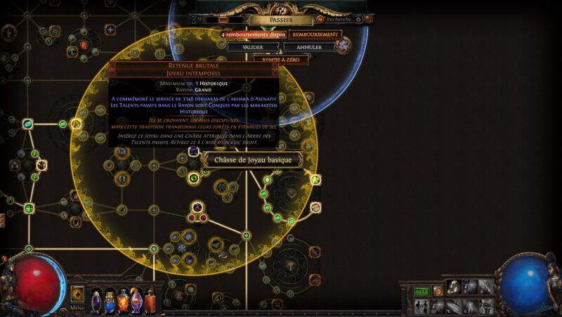 brutal restraint arc passifs dm gaming