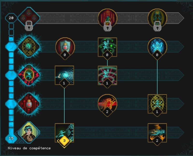 Arbre de talents Apan Children of Morta