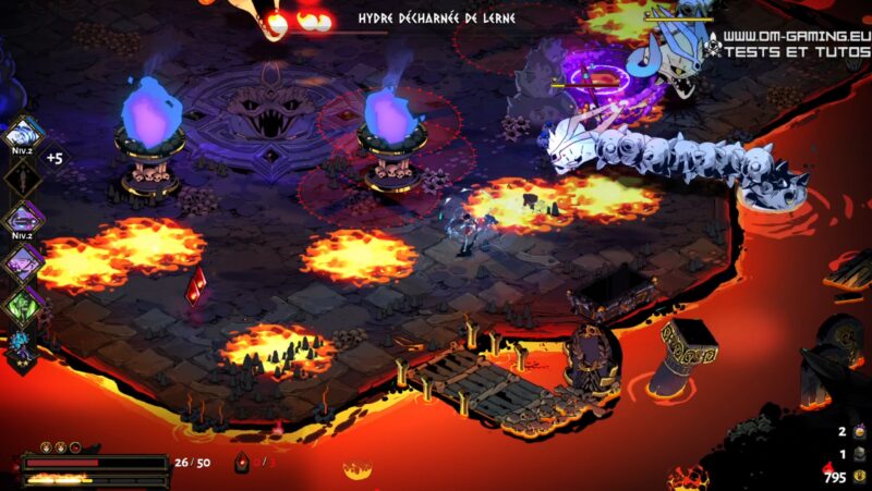 Gameplay ultra dynamique Hadès