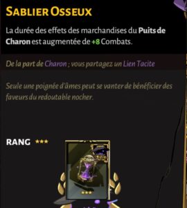 Sablier osseux Hadès