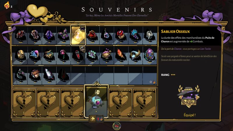 Sablier osseux Hadès