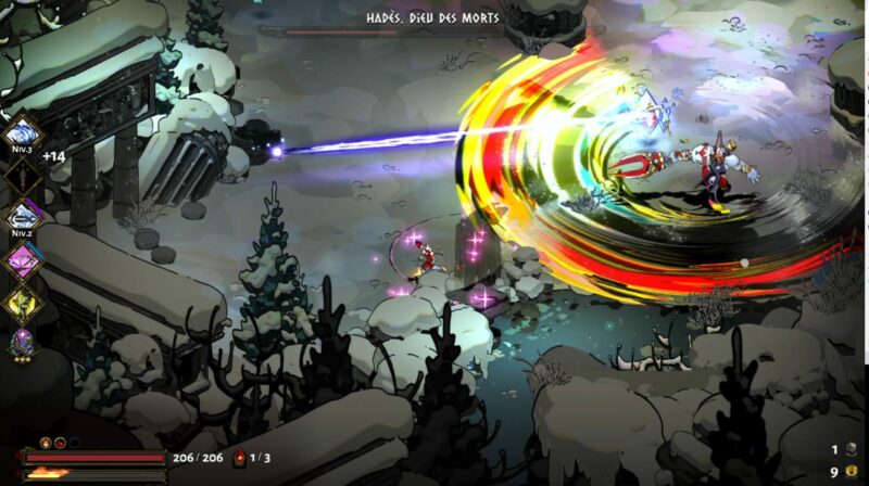 Sortez ou esquivez cette attaque Hadès