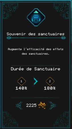 ameliorer les sanctuaires children of morta