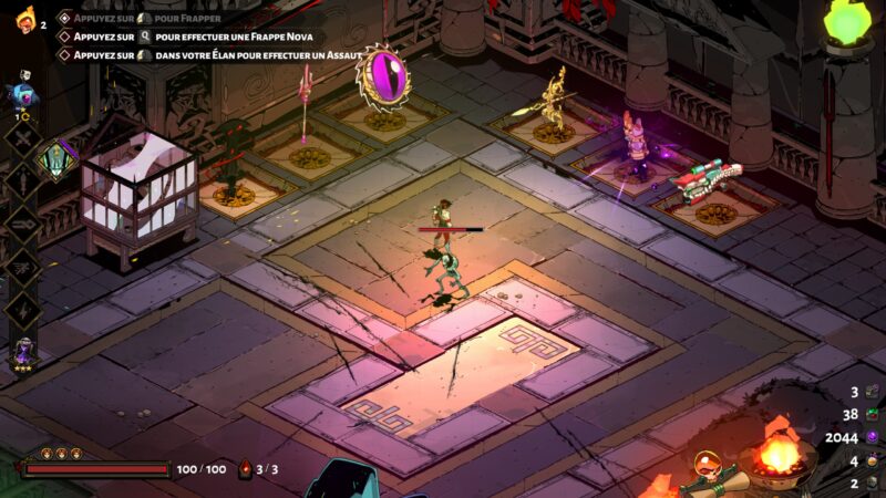 choix des armes Hadès