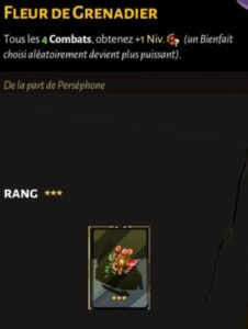 fleur de grenadier Hadès