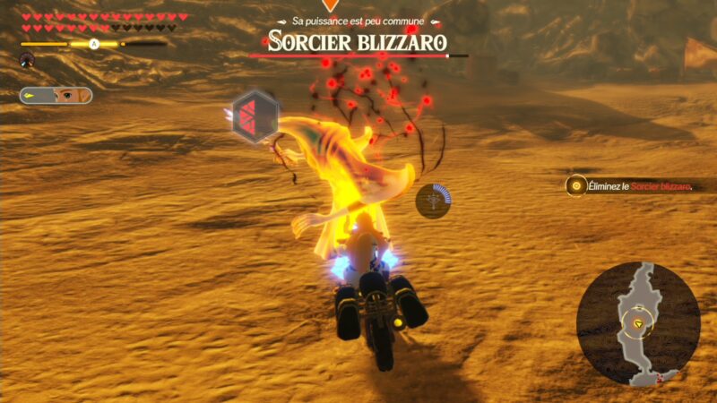 le destrier de Zelda Hyrule Warriors