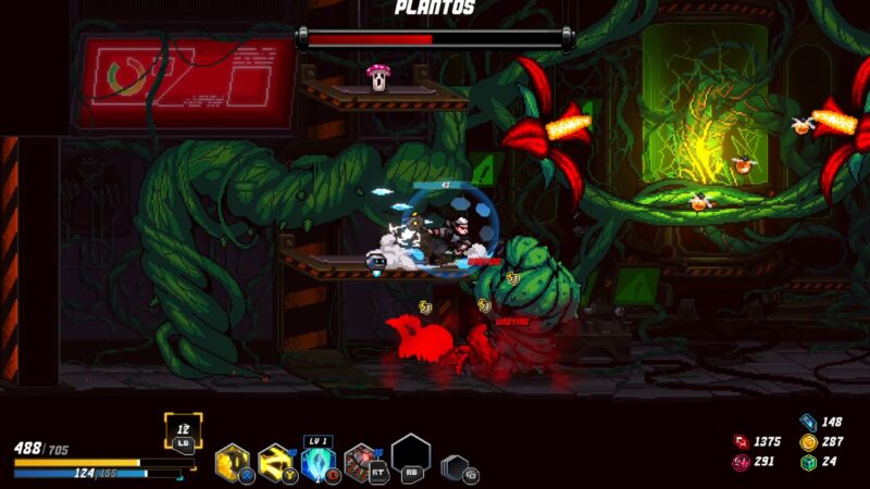 Boss final Plantos Blade Assault