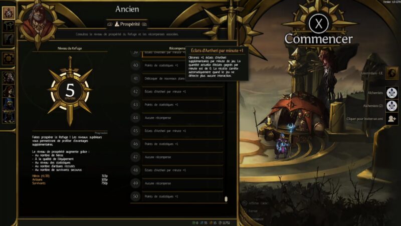 Le système rogue-lite BlightBound Test, rogue-lite scroller 2.5D coop