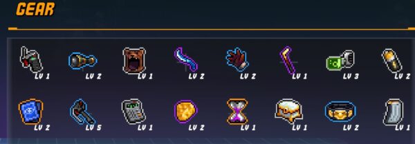 les objets Blade Assault