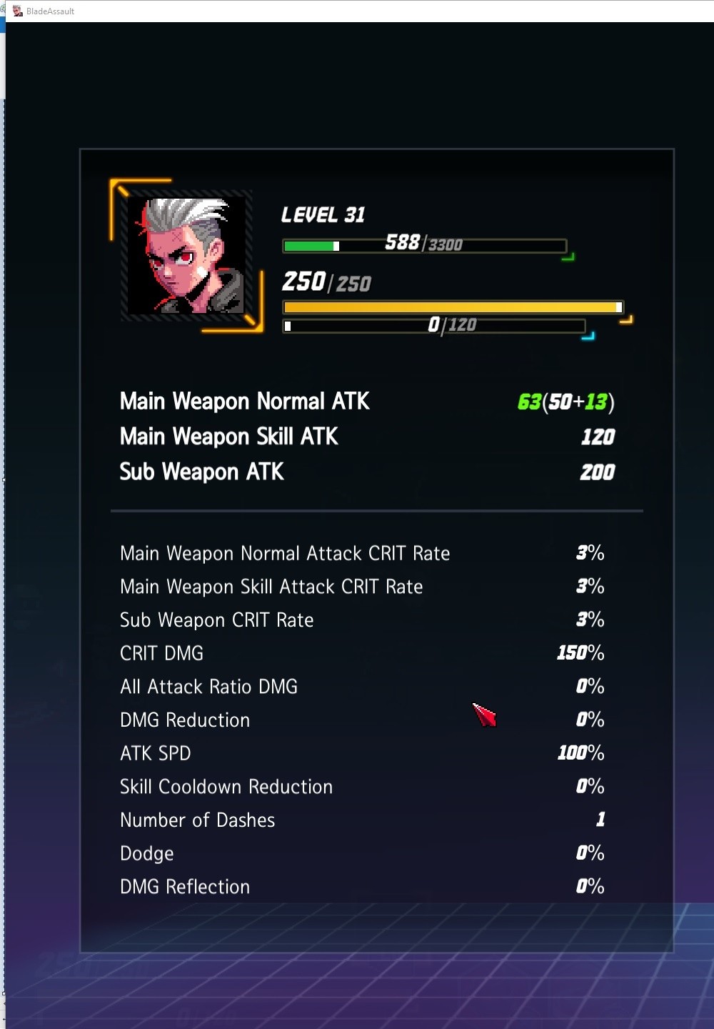 level 31 Blade Assault