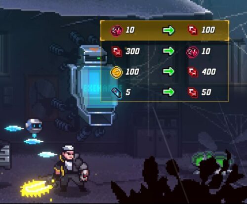 transmuter ses monnaies Blade Assault