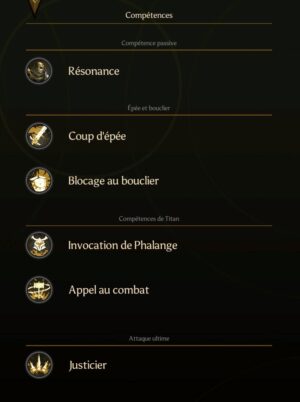 Les compétences de BlightBound