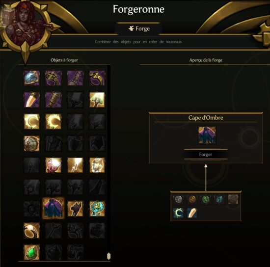 craft forgeronne BlightBound