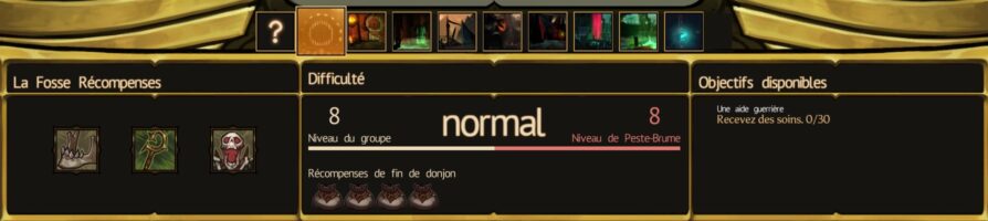 tous les donjons de BlightBound